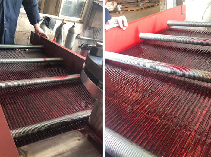 全焊接板式換熱器現(xiàn)場(chǎng)圖 全焊接板式換熱器現(xiàn)場(chǎng)圖